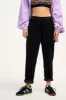 Billie - Corduroy Trousers in Black sold by Lucy & Yak