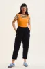 Billie - Corduroy Trousers in Black sold by Lucy & Yak