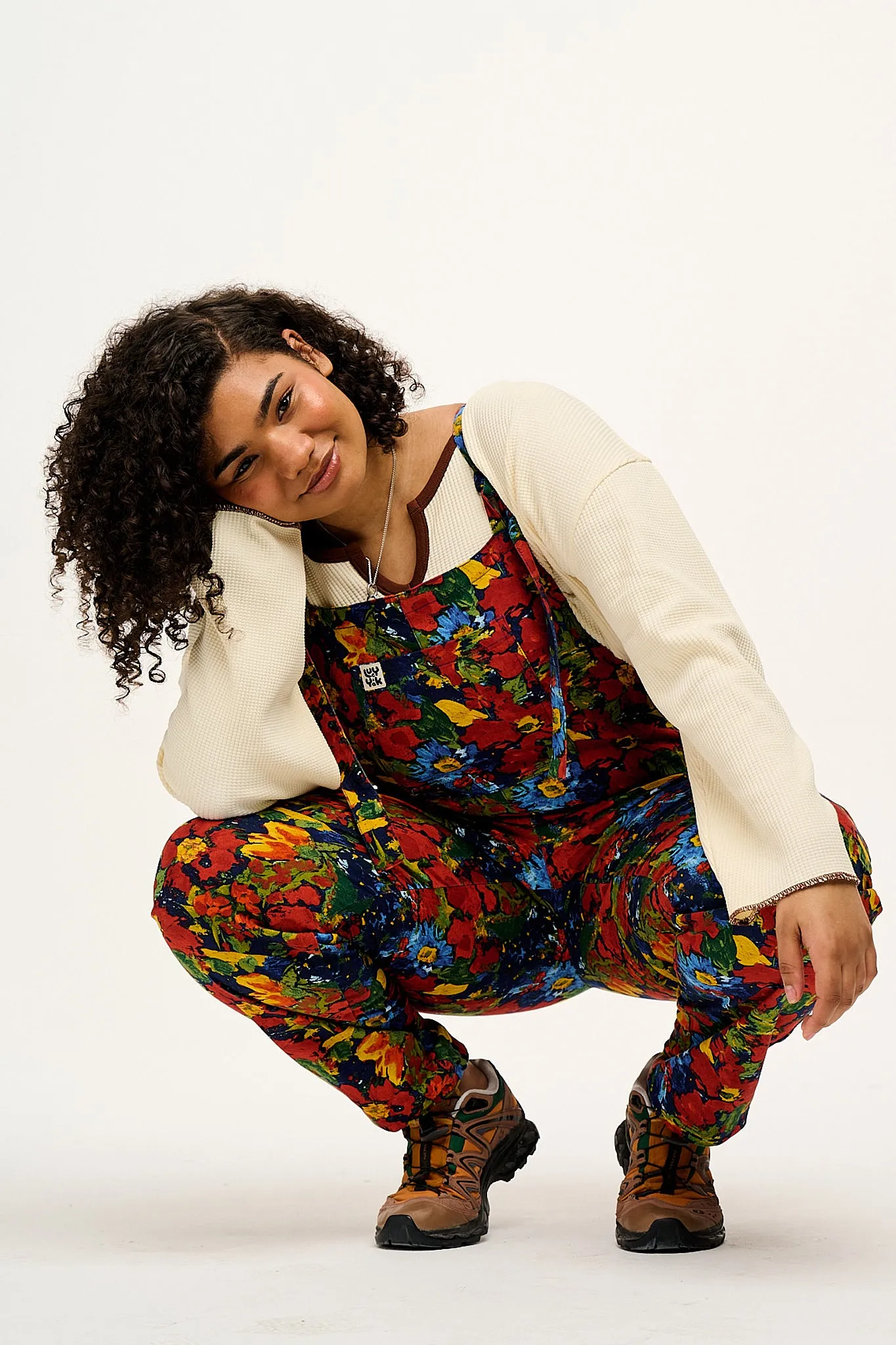 Original - Twill Dungaree in Adelina Print sold by Lucy & Yak product image thumbnail 5