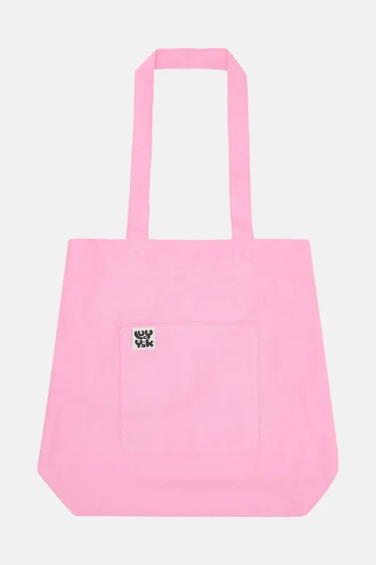 Twill Tote Bag in Sorbet Pink sold by Lucy & Yak