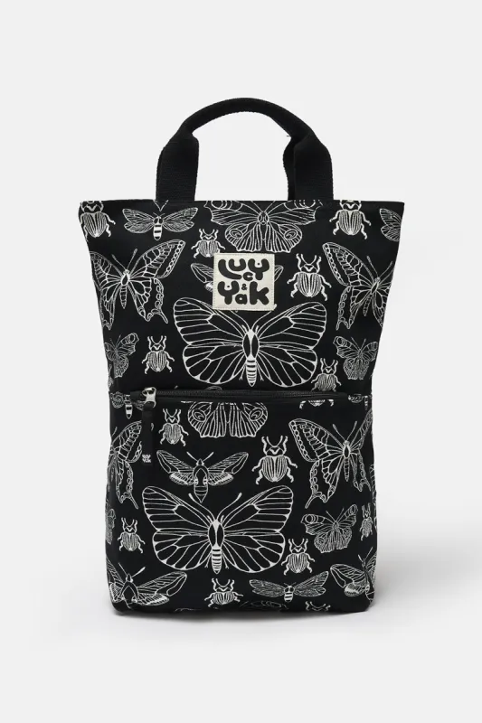 Dylan - Twill Backpack in Papilio Print sold by Lucy & Yak
