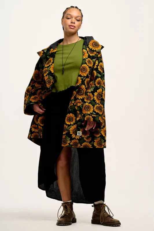 Hudson - Cotton Jacket in Sunflower Print sold by Lucy & Yak