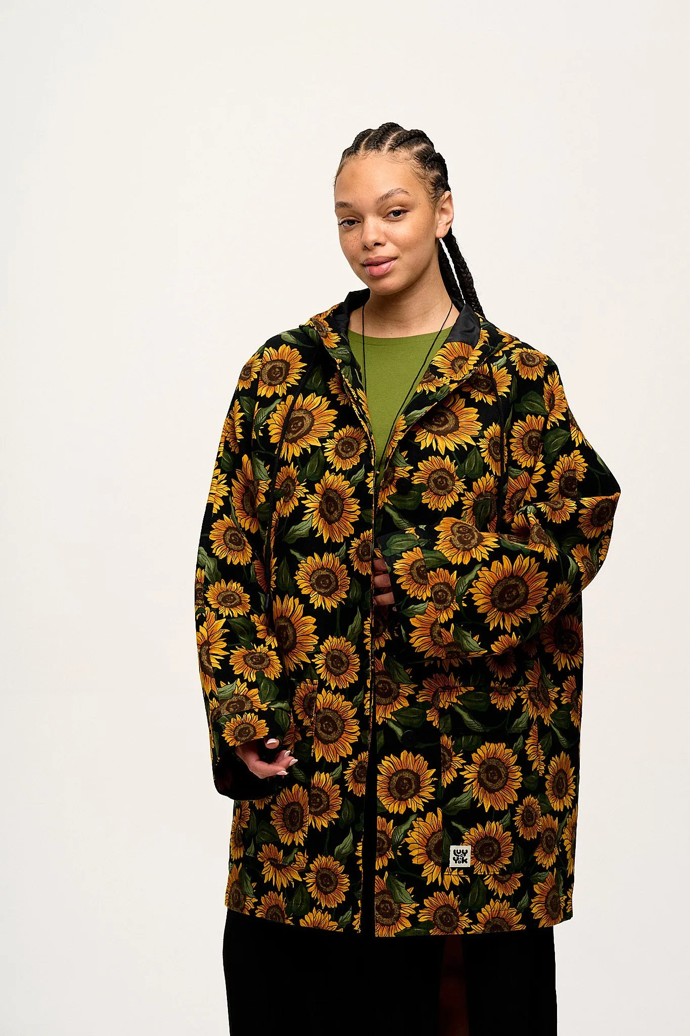 Hudson - Cotton Jacket in Sunflower Print | Parallel