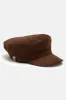 Simone Baker Boy Hat: ORGANIC CORDUROY - Oak Brown sold by Lucy & Yak