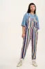 Reuben - Twill Dungaree in Brighton Stripe sold by Lucy & Yak