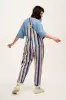 Reuben - Twill Dungaree in Brighton Stripe sold by Lucy & Yak