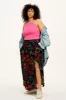 Poppy - Elasticated Waist Skirt in Maria Print sold by Lucy & Yak