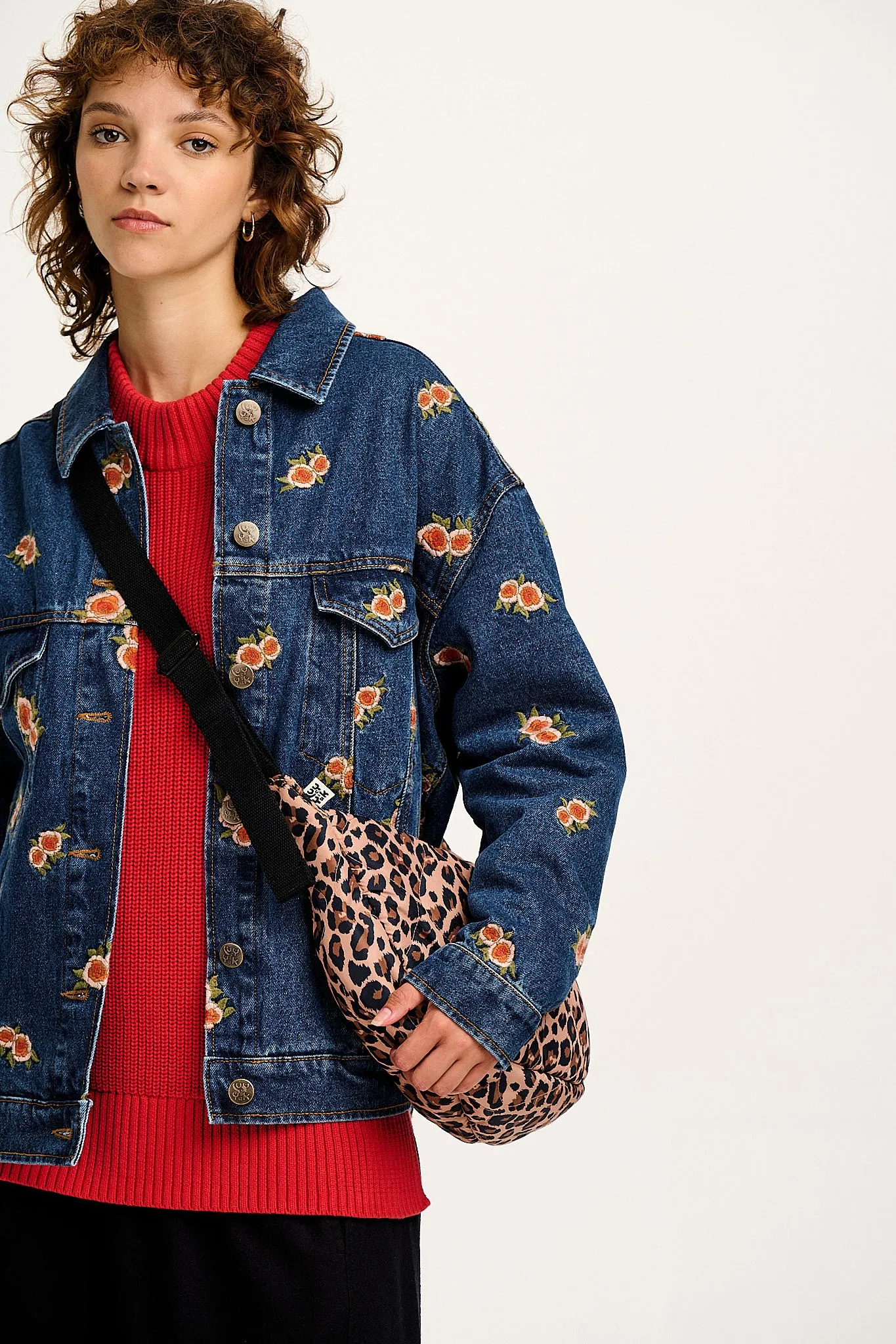 Bryony - Crossbody Bag in Leopard Print sold by Lucy & Yak product image thumbnail 2