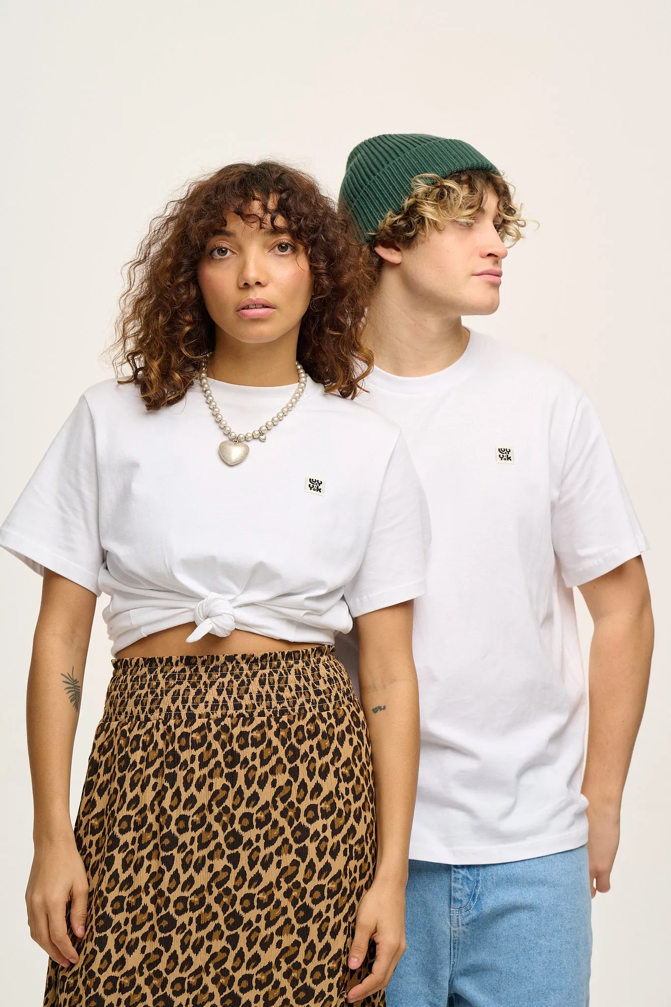 Denver Tee: ORGANIC COTTON - White sold by Lucy & Yak