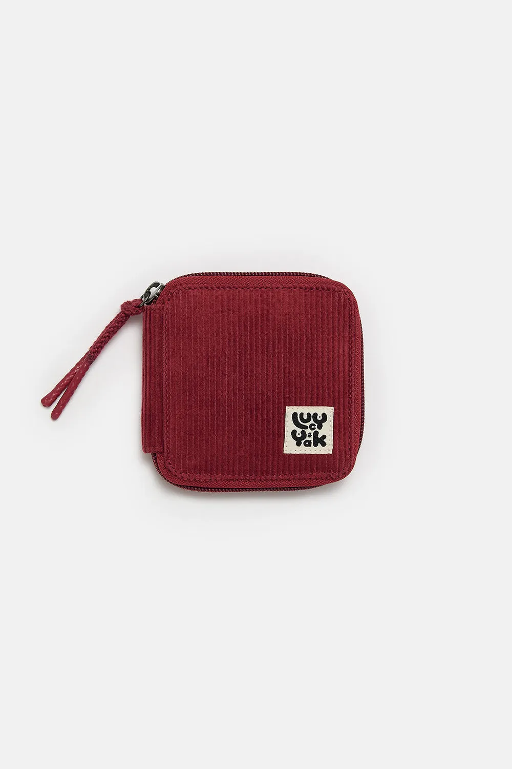 Eve - Corduroy Purse in Maroon sold by Lucy & Yak