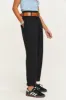 Alexa - Cotton Trousers in Black sold by Lucy & Yak