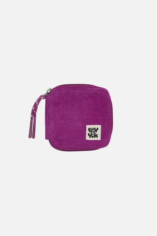Eve - Purse in Hollyhock Purple made by Lucy & Yak