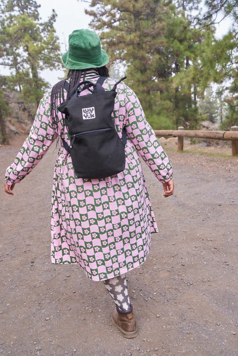 Dylan - Canvas Backpack in Black sold by Lucy & Yak product image thumbnail 4