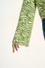Robyn - V-Neck Cotton Cardigan in Zendaya Print sold by Lucy & Yak