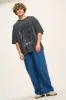 Benny - Oversized Cotton Tee in Malibu Print sold by Lucy & Yak