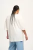 Benny - Oversized Cotton Tee in Palm Paradise Print sold by Lucy & Yak
