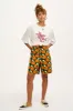 Benny - Oversized Cotton Tee in Palm Paradise Print sold by Lucy & Yak