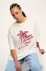 Benny - Oversized Cotton Tee in Palm Paradise Print sold by Lucy & Yak