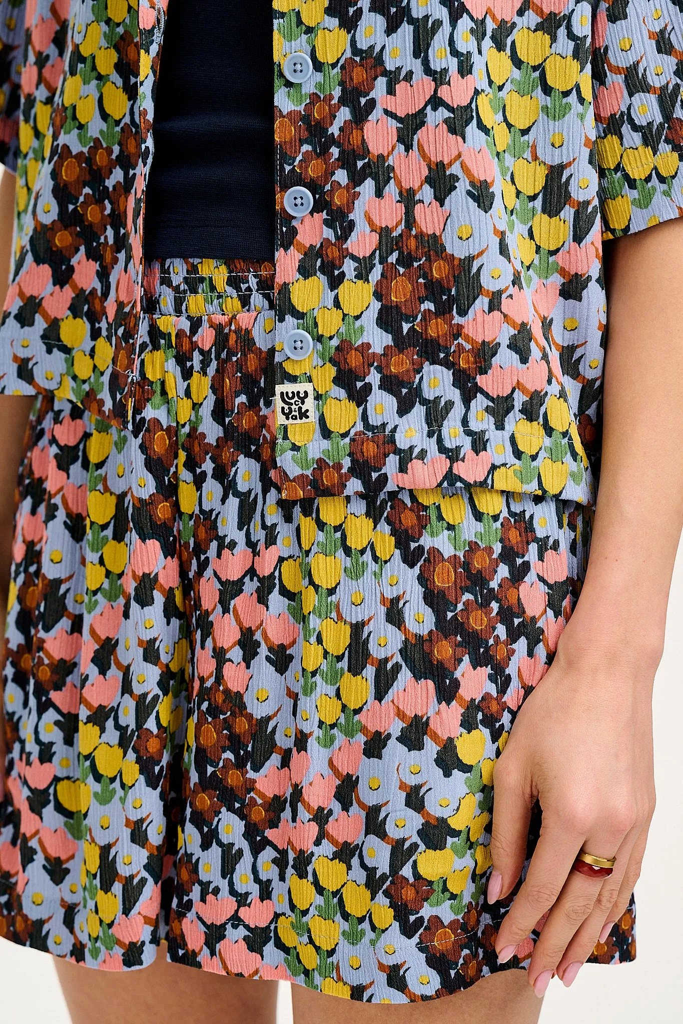 Alfie Shirt: LENZING™ ECOVERO™ - Julia sold by Lucy & Yak product image thumbnail 3