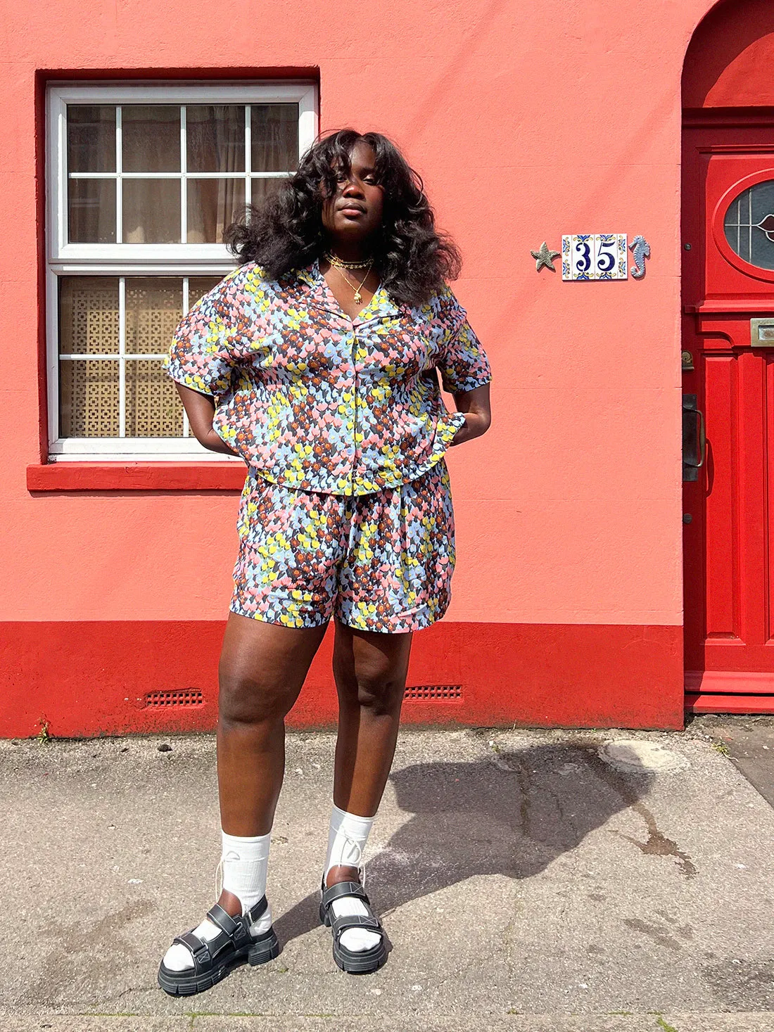 Alfie Shirt: LENZING™ ECOVERO™ - Julia sold by Lucy & Yak