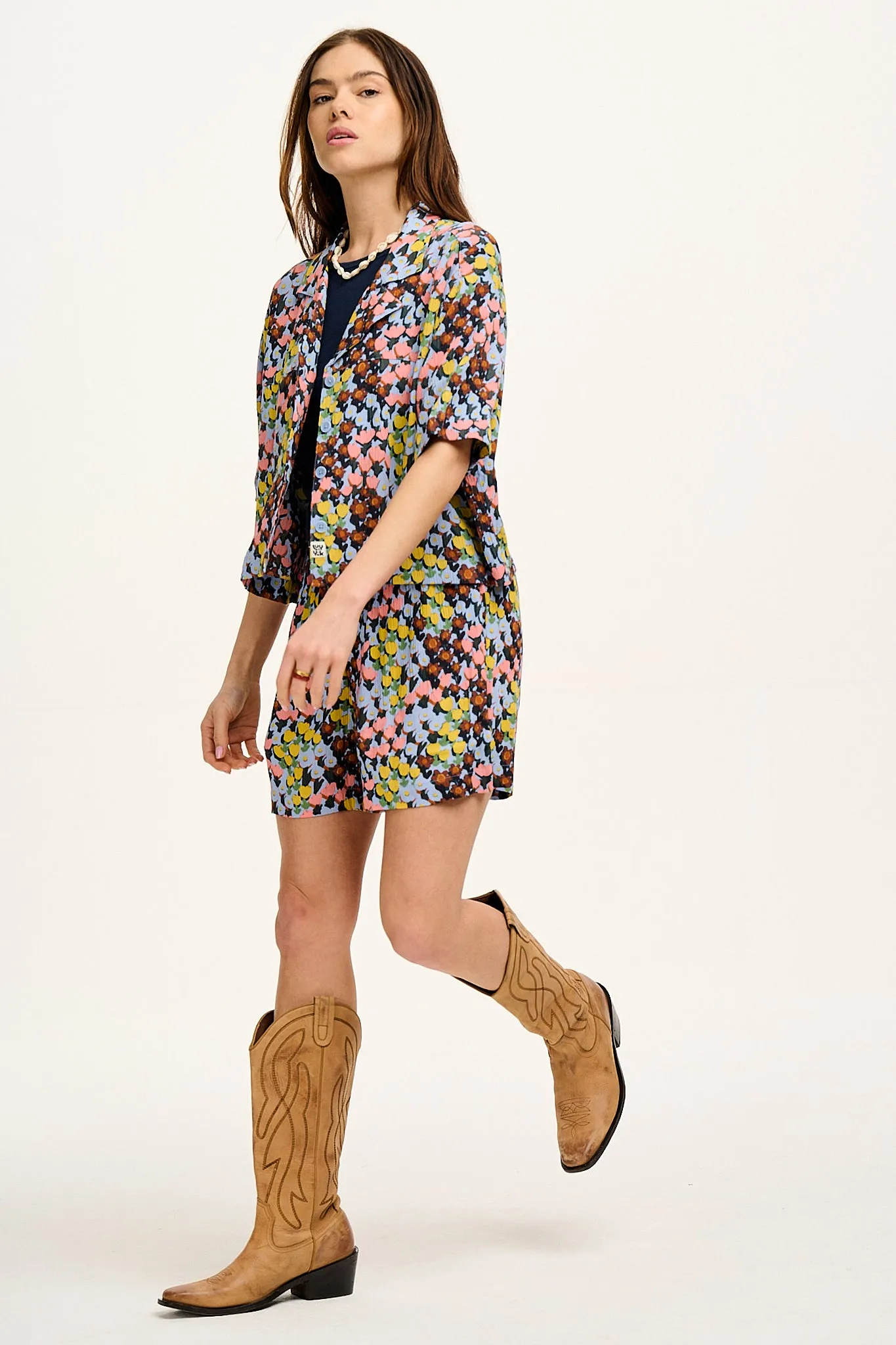 Alfie Shirt: LENZING™ ECOVERO™ - Julia sold by Lucy & Yak product image thumbnail 4