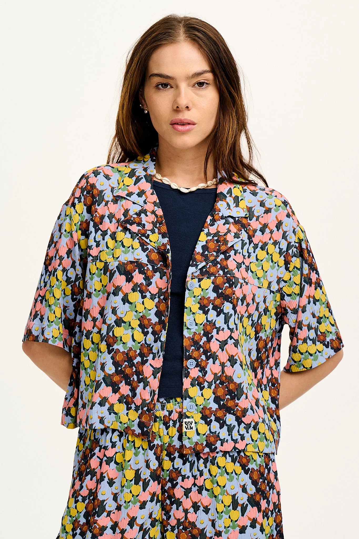 Alfie Shirt: LENZING™ ECOVERO™ - Julia sold by Lucy & Yak product image thumbnail 2