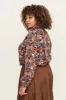 Blake - Cropped Fleece in Thelma Print sold by Lucy & Yak