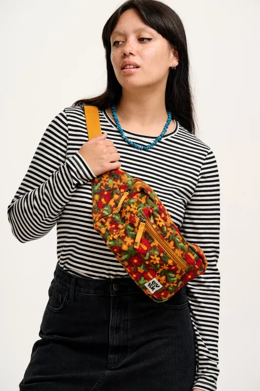 Henley - Canvas Bumbag in Rodeo Floral Print sold by Lucy & Yak