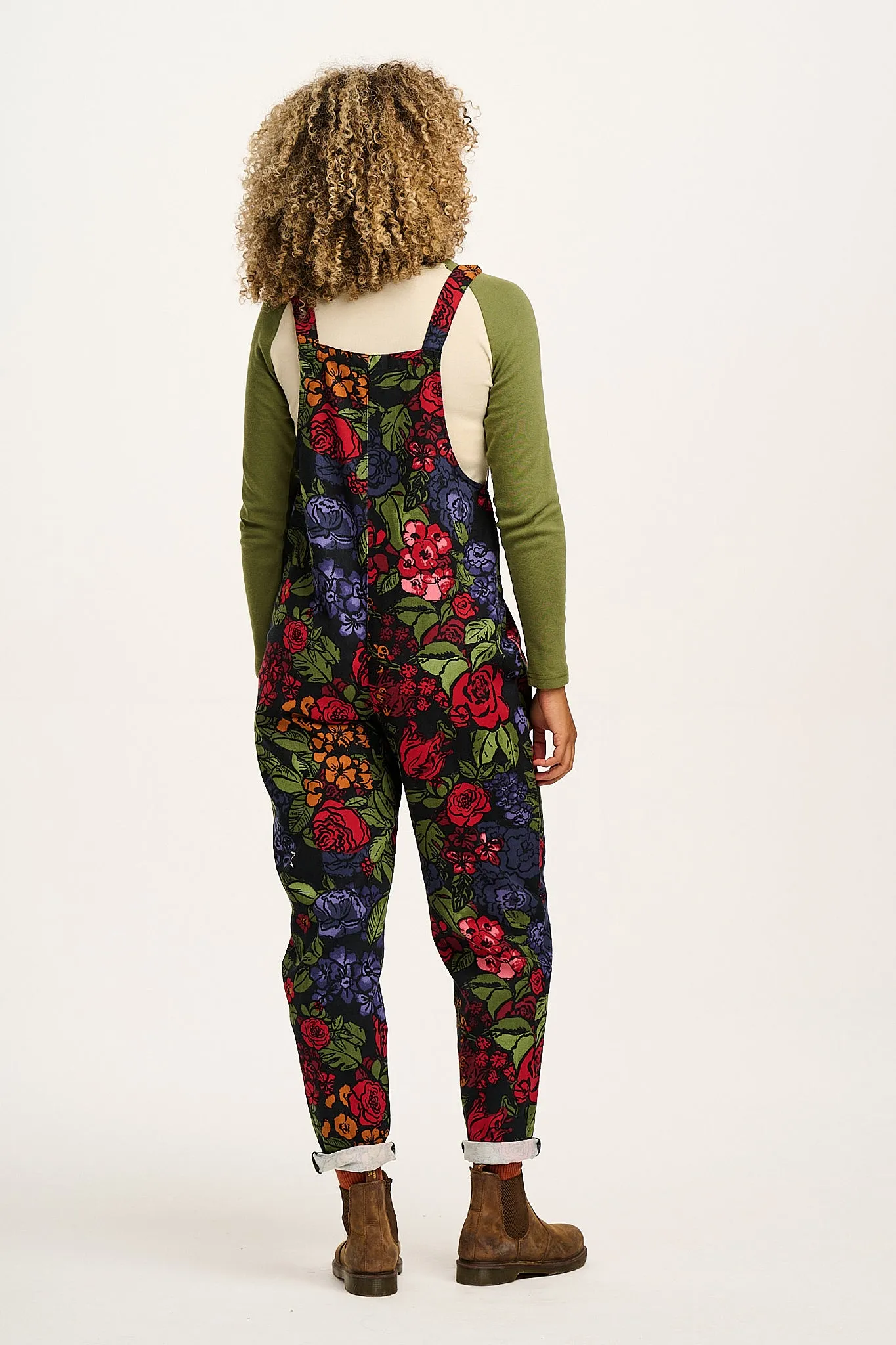 Original - Cotton Dungarees in Maria Print sold by Lucy & Yak product image thumbnail 5