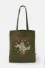 Felix - Cotton Tote Bag with Free Spirit Print sold by Lucy & Yak