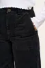 Delores - Wide Leg Denim Jeans Washed Black sold by Lucy & Yak