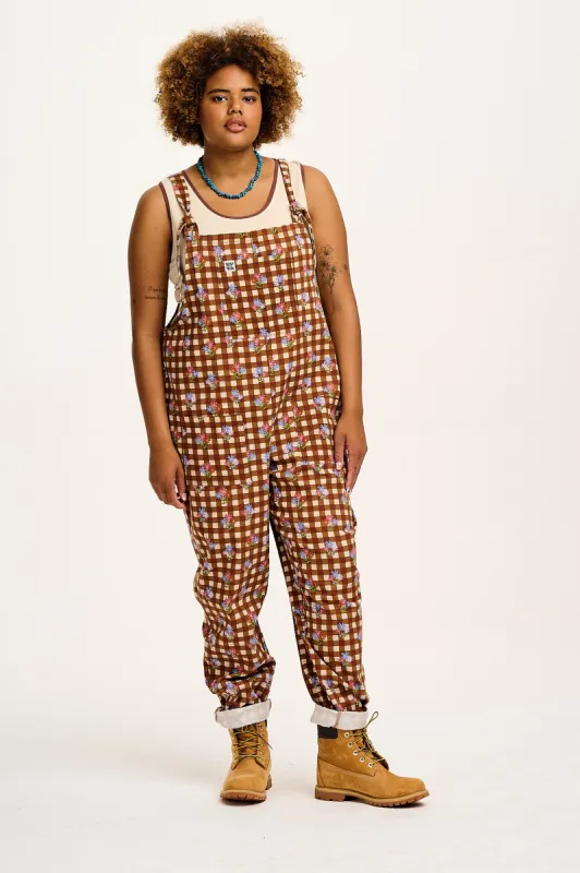 Original - Twill Dungaree in Meryl Check Print sold by Lucy & Yak