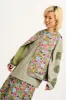 Emery - Reversible Quilted Gilet in Elsinore Floral Print sold by Lucy & Yak