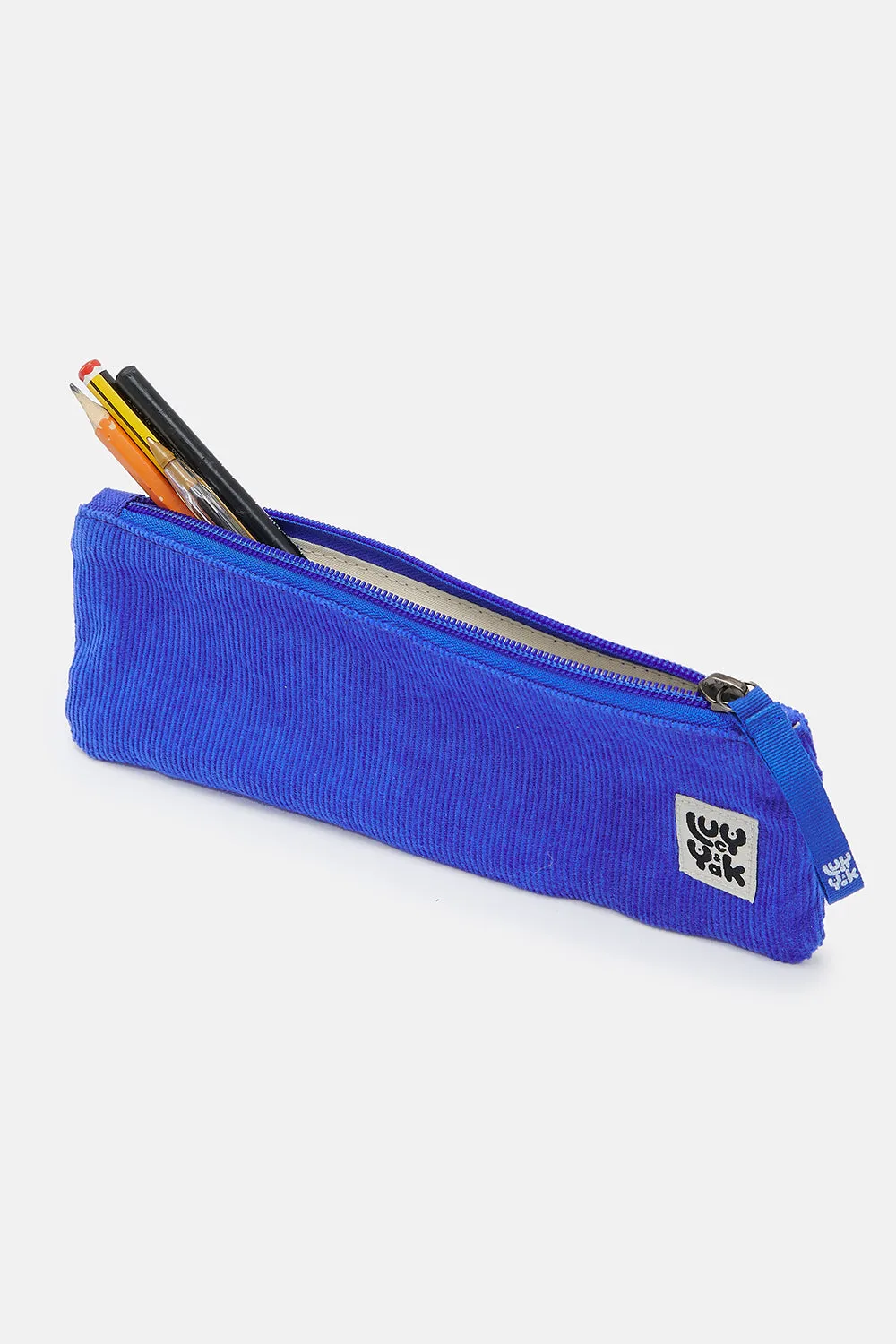 Pierra - Pencil Case Pouch in Cobalt Blue sold by Lucy & Yak product image thumbnail 2