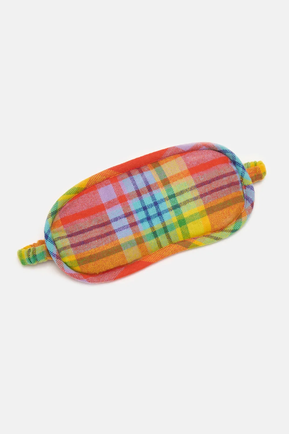 Yaima - Eye Mask in Ncuti Tartan Print sold by Lucy & Yak product image thumbnail 2