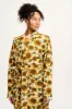 Braydon - Waffle Cotton Robe in Cream Sunflower Print sold by Lucy & Yak