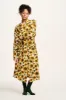 Braydon - Waffle Cotton Robe in Cream Sunflower Print sold by Lucy & Yak