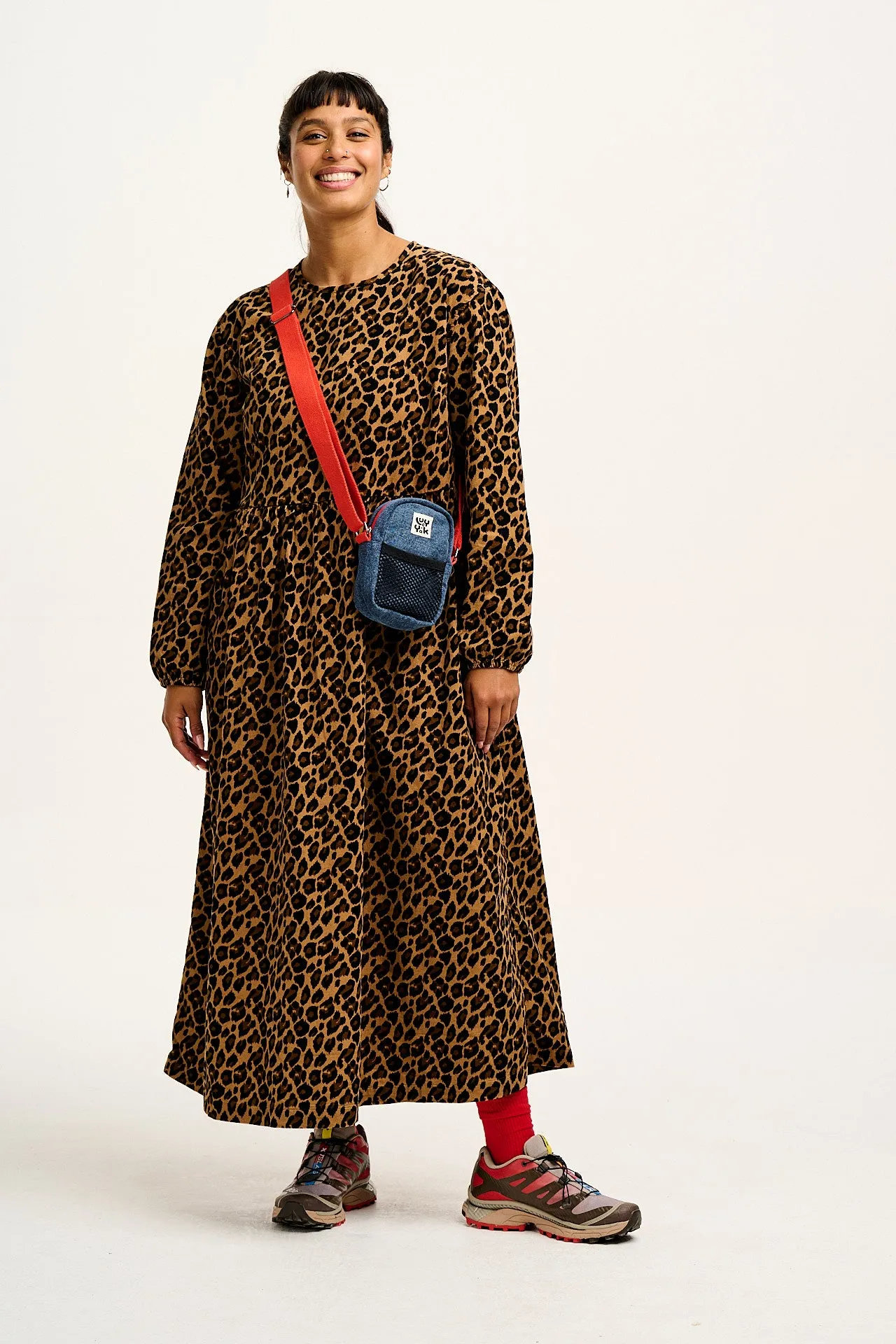 Maeve - Midi Dress in Leopard Print sold by Lucy & Yak product image thumbnail 5
