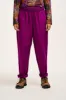 Alexa - Cotton Trousers in Hollyhock Purple sold by Lucy & Yak