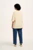 L.E. Benny - Oversized Cotton Tee in Artist Print by Rohan Dahotre sold by Lucy & Yak