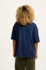 L.E. Benny - Oversized Cotton Tee in No Fins, No Future Print sold by Lucy & Yak