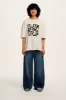 L.E. Benny - Cotton Tee in Artist Print by Enikö Eged sold by Lucy & Yak
