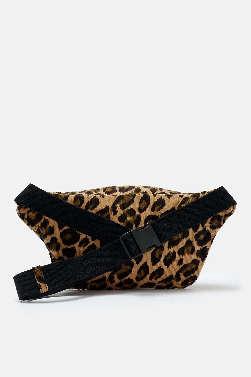 Brodie - Corduroy Bumbag in Leopard Print sold by Lucy & Yak product image thumbnail 2