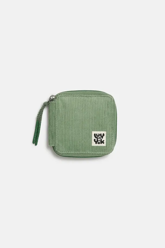 Eve - Corduroy Purse in Green Bay made by Lucy & Yak