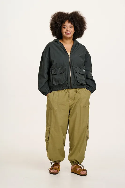 Jai - Lightweight Cotton Jacket in Midnight Black sold by Lucy & Yak