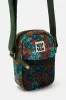 Brady - Cotton Crossbody Bag in Blue & Brown Mika Print sold by Lucy & Yak