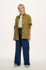 Olly - Cotton Jacket in Herb Garden Green sold by Lucy & Yak