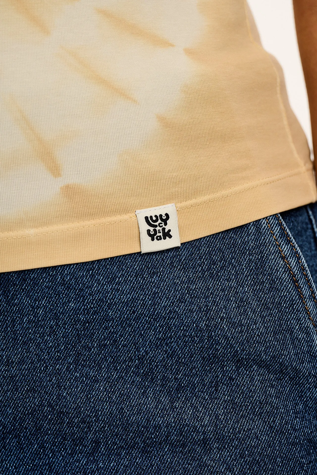 Jett - Vest Top in Mira Tie Dye sold by Lucy & Yak product image thumbnail 4