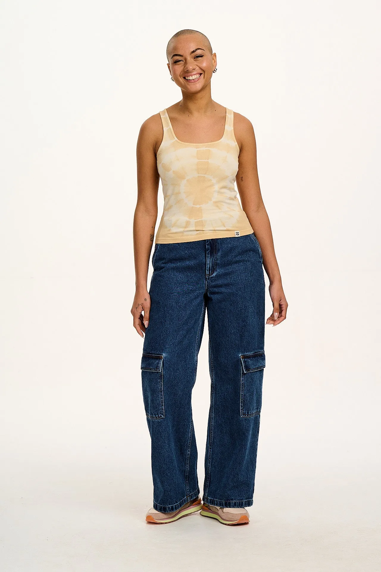 Jett - Vest Top in Mira Tie Dye sold by Lucy & Yak product image thumbnail 5