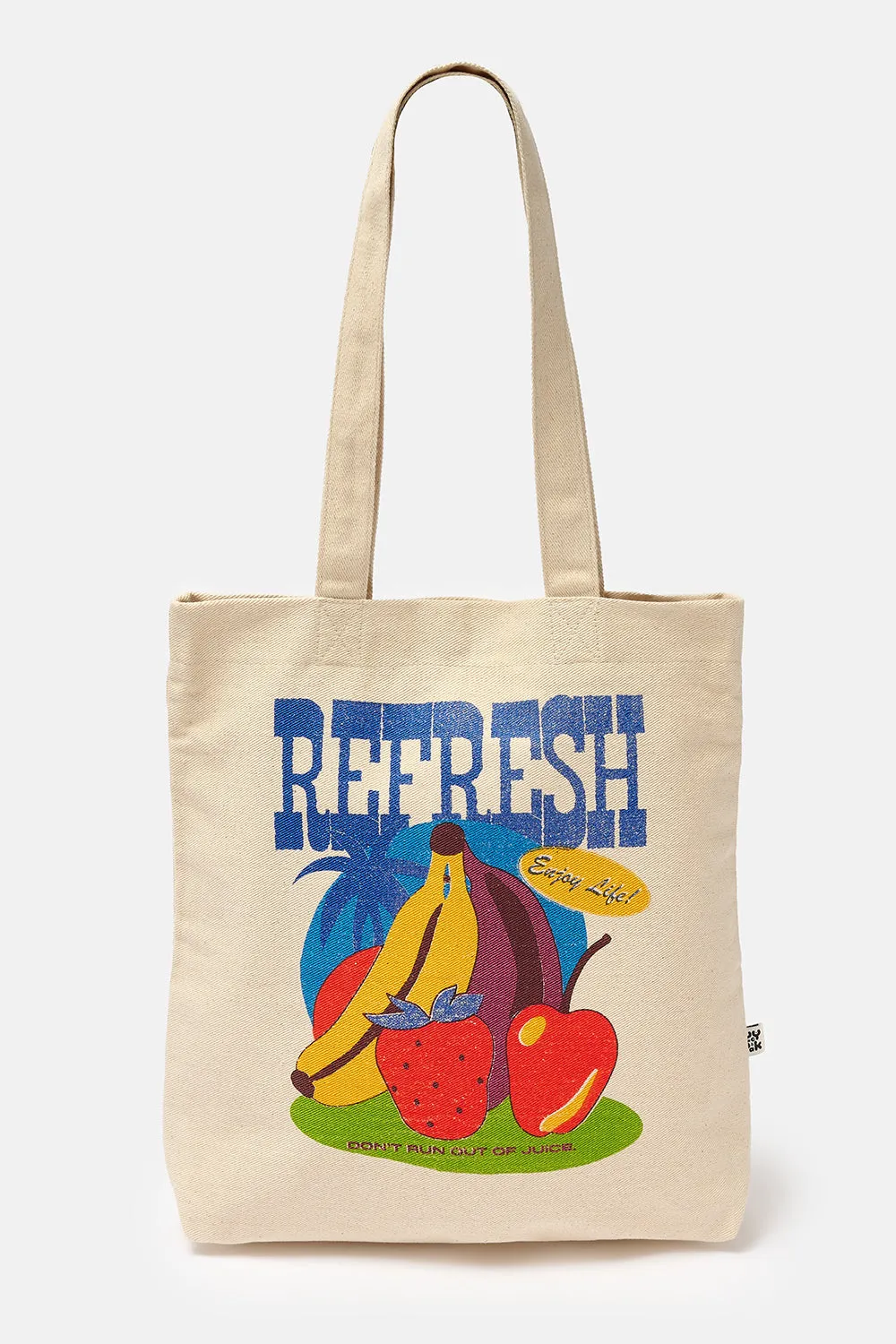 Felix - Cotton Tote Bag in Refresh Print sold by Lucy & Yak